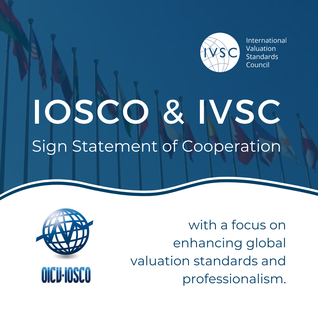 IOSCO and IVSC sign cooperation agreement to advance valuation